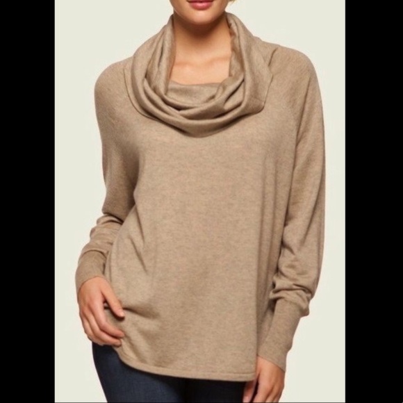 Joie Sweaters - Joie Camel Cowl Neck Long Sleeve Sweater